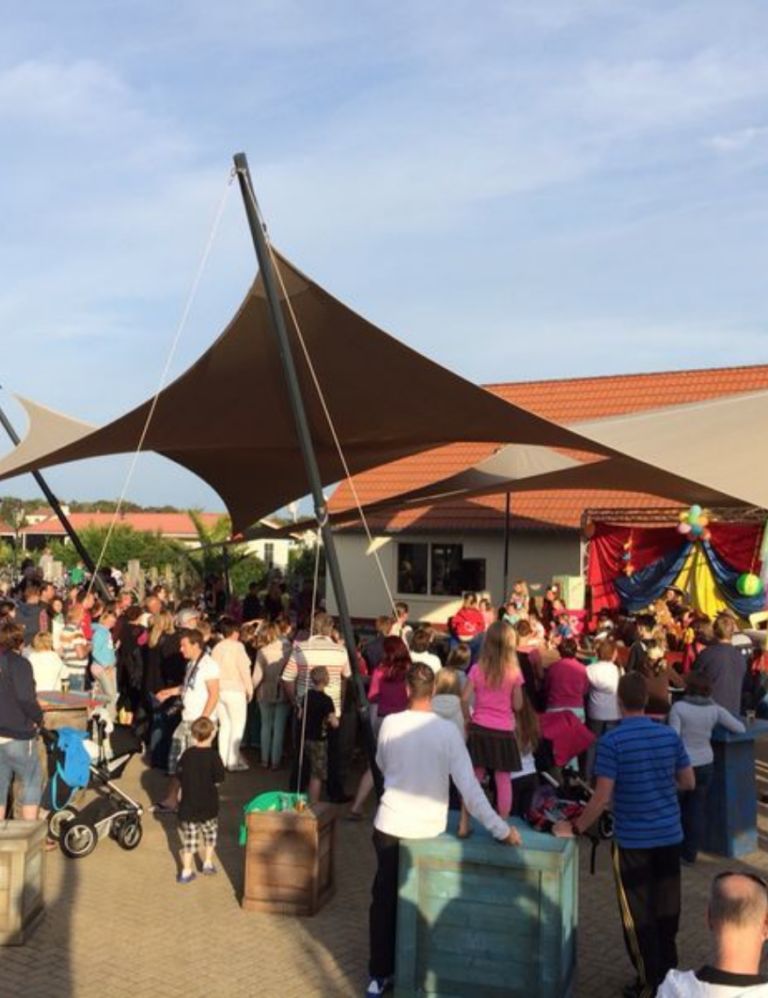 overkapping met zeildoek op maat
